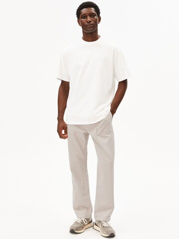 ARMEDANGELS T-Shirt 'MAARKOS' in Weiß: Vorderseite