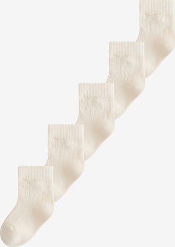 Chaussettes Next en beige : devant