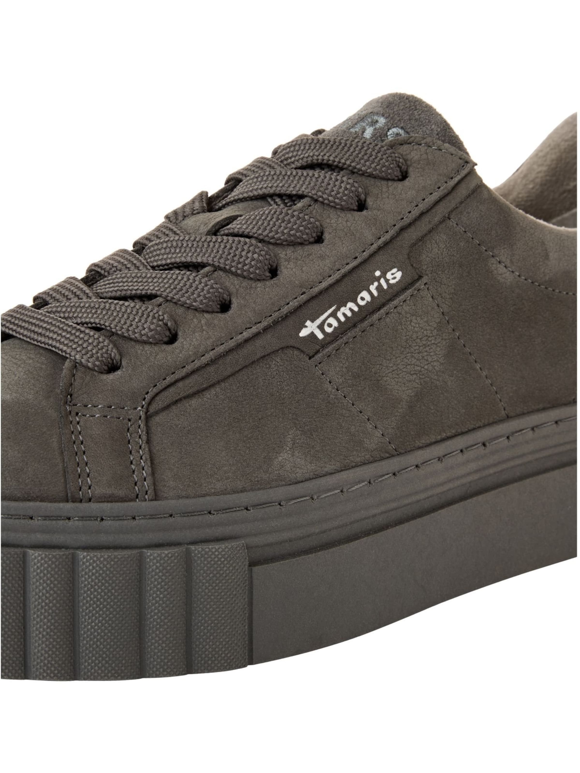 Tamaris Sneakers laag in Grijs