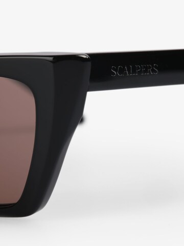 Scalpers Okulary przeciwsłoneczne 'Cat' w kolorze czarny
