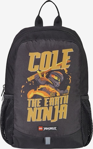 Sac à dos 'Ninjago' LEGO en noir : devant