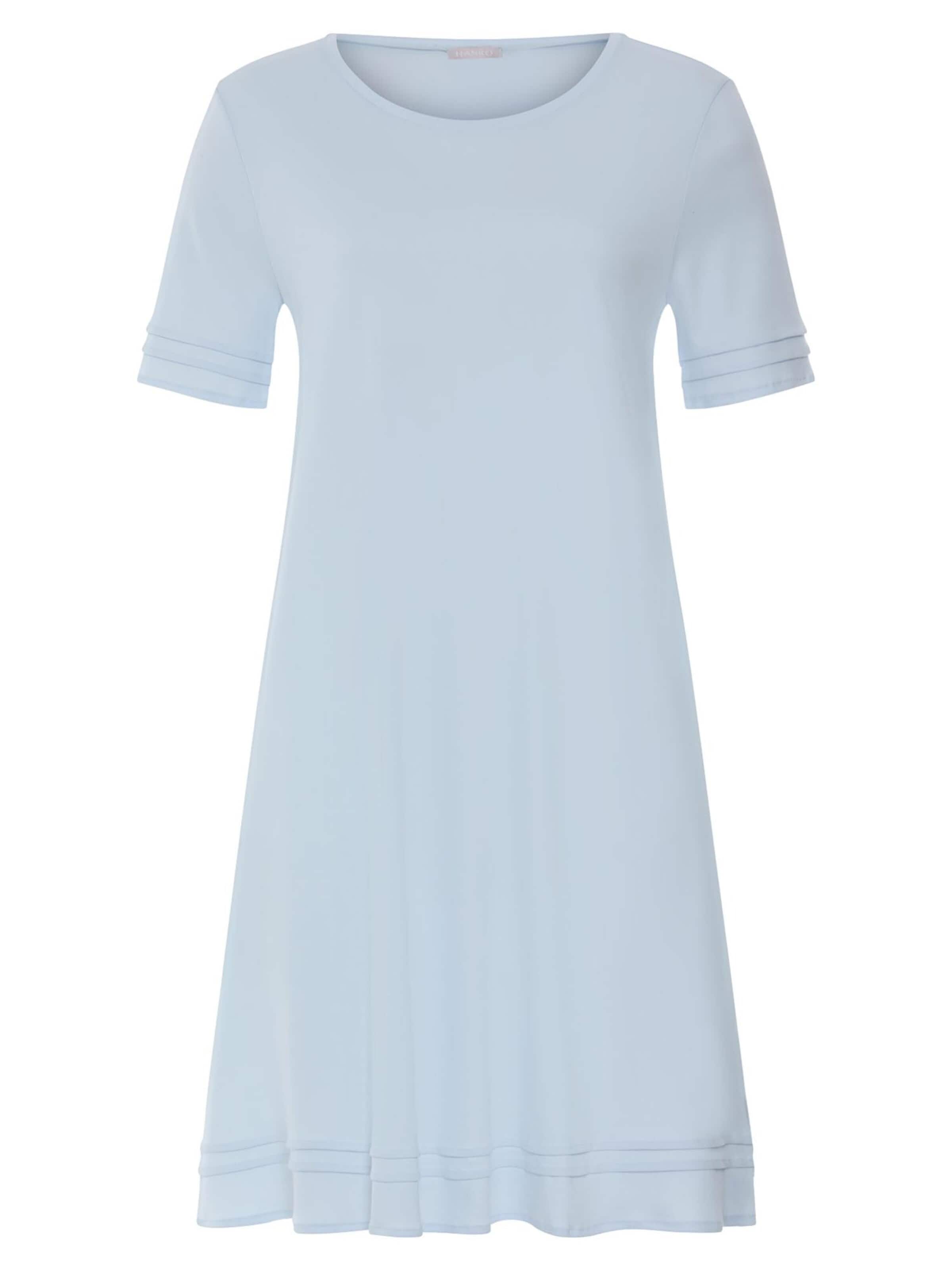 Hanro Nachthemd 'Pilar' in Blauw: voorkant