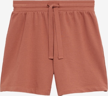 MANGO Regular Shorts 'PARIS' in Rot: predná strana