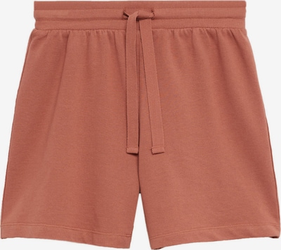 MANGO Pantalon 'PARIS' en bourgogne, Vue avec produit
