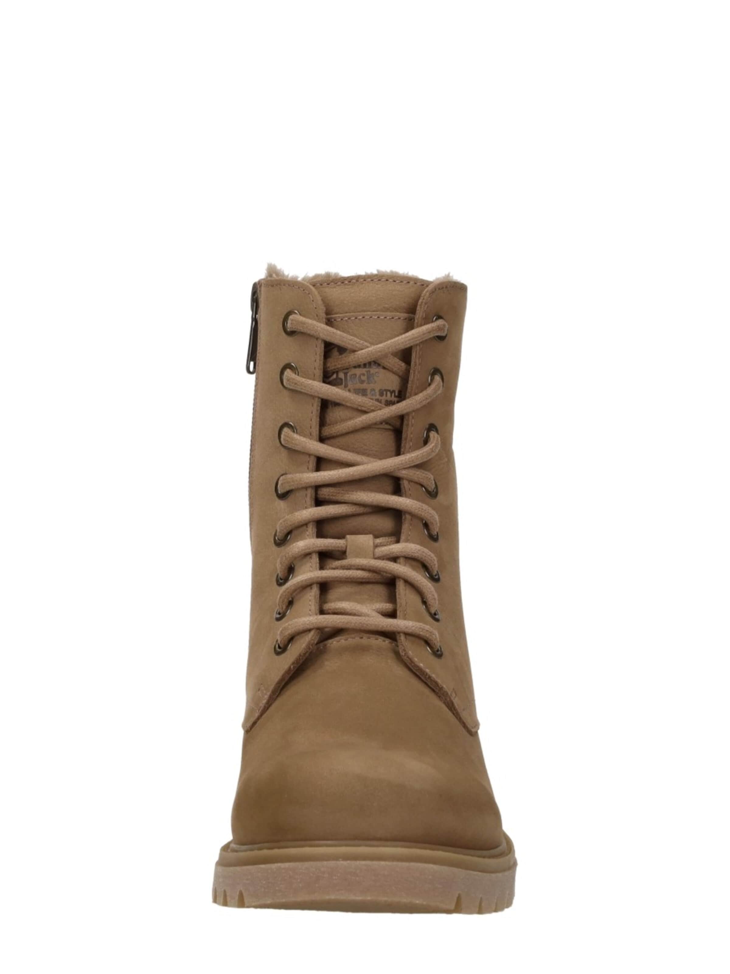 PANAMA JACK Schnürstiefelette 'Frisia'‌‌‌‌‌‌‌‌‌ in Braun