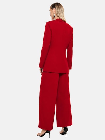 IMPERIAL Wide leg Broek in Rood