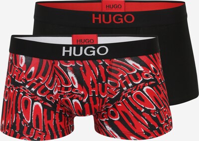 HUGO Boxershorts in de kleur Rood / Zwart / Wit, Productweergave