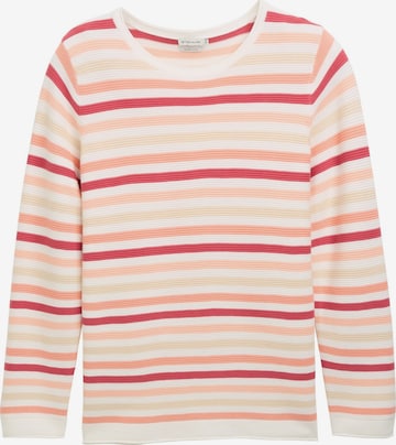 Pull-over Tom Tailor Women + en orange : devant