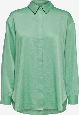 SELECTED FEMME Bluse i grøn: forside
