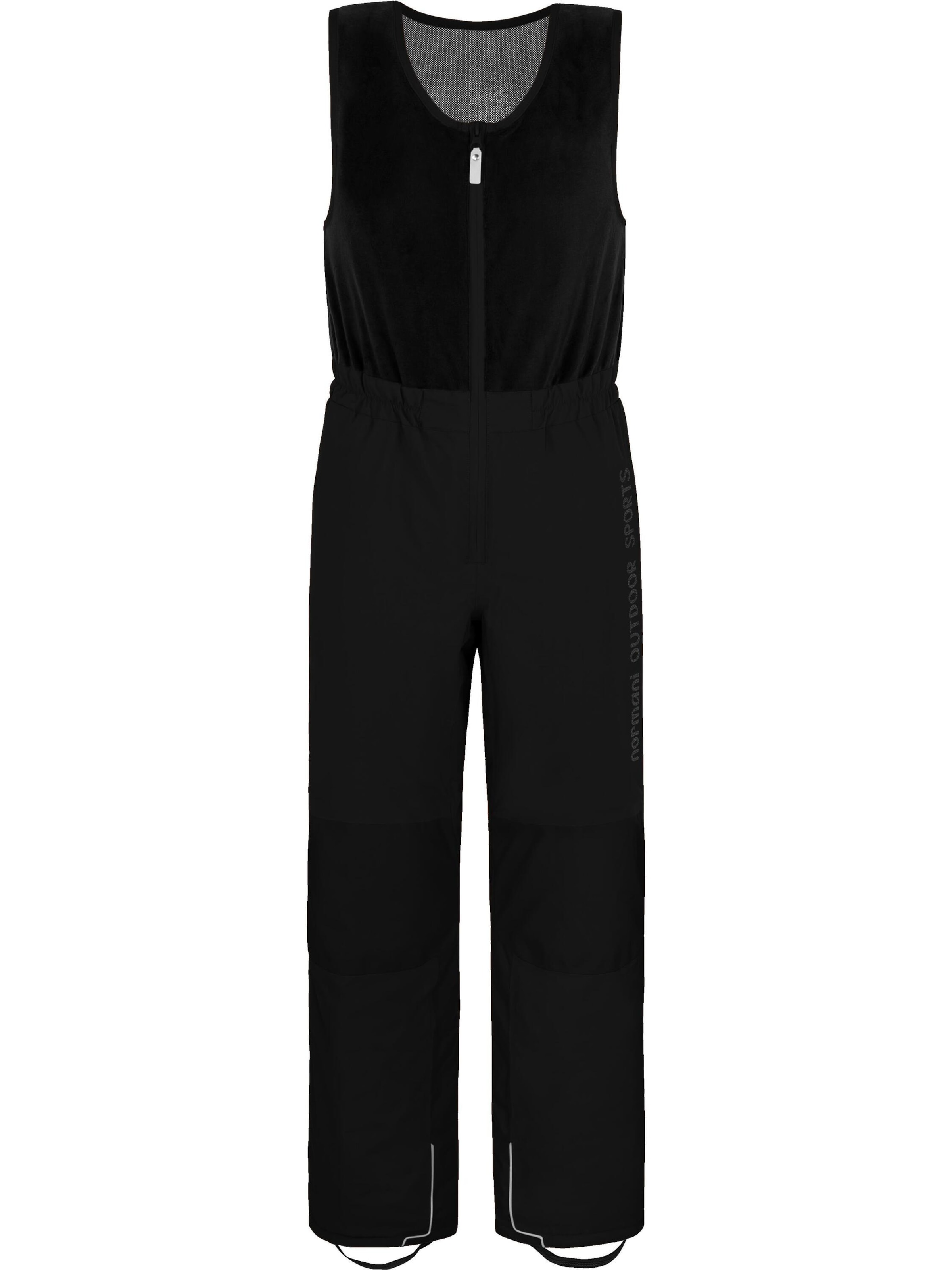normani Regular Outdoor trousers 'Carmacks' in Black: front