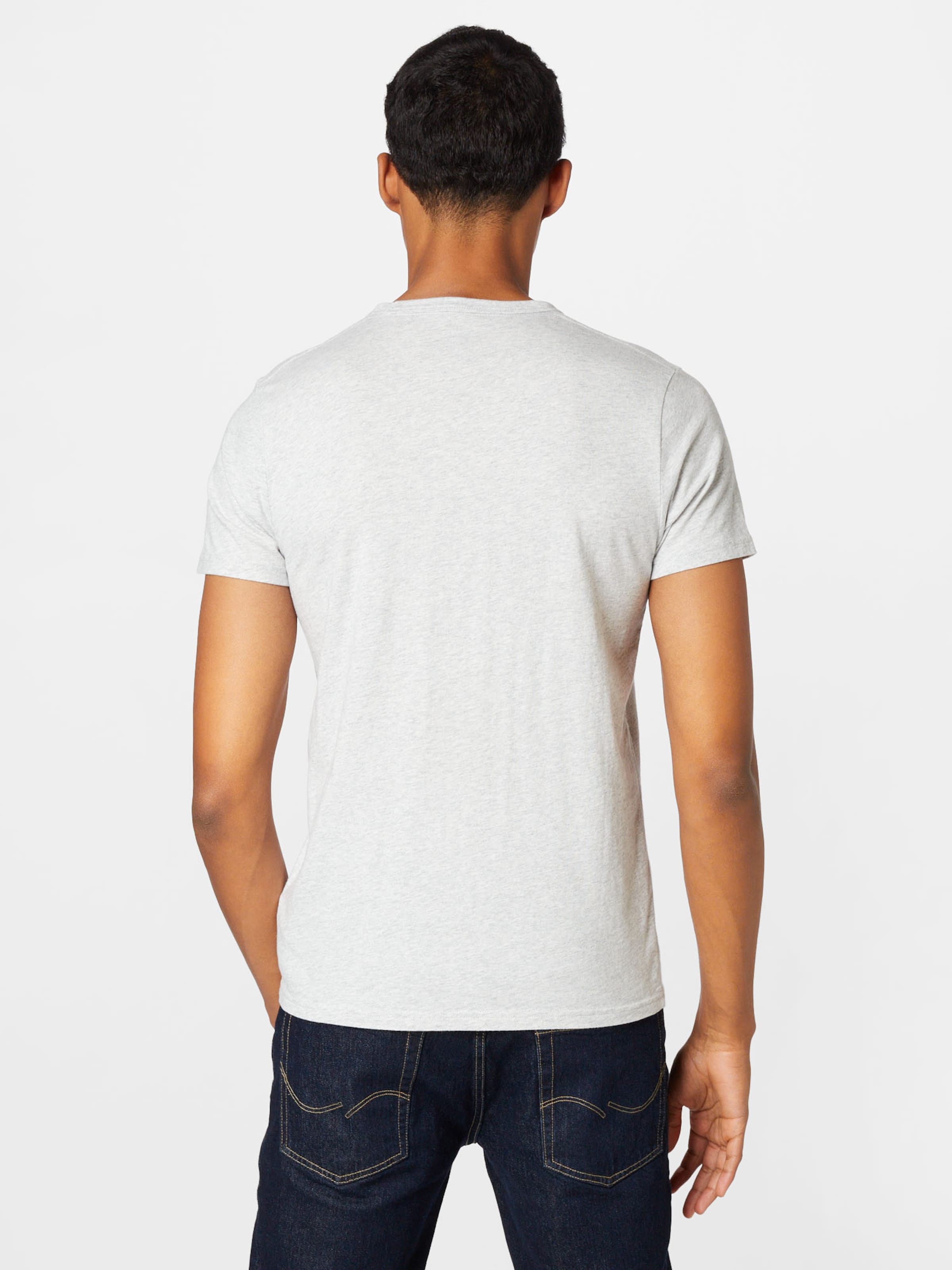 HOLLISTER Shirt in Mottled Grey ABOUT YOU