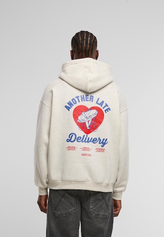 Another Cotton Lab Sweatshirt 'Late Delivery' in Grau: Vorderseite