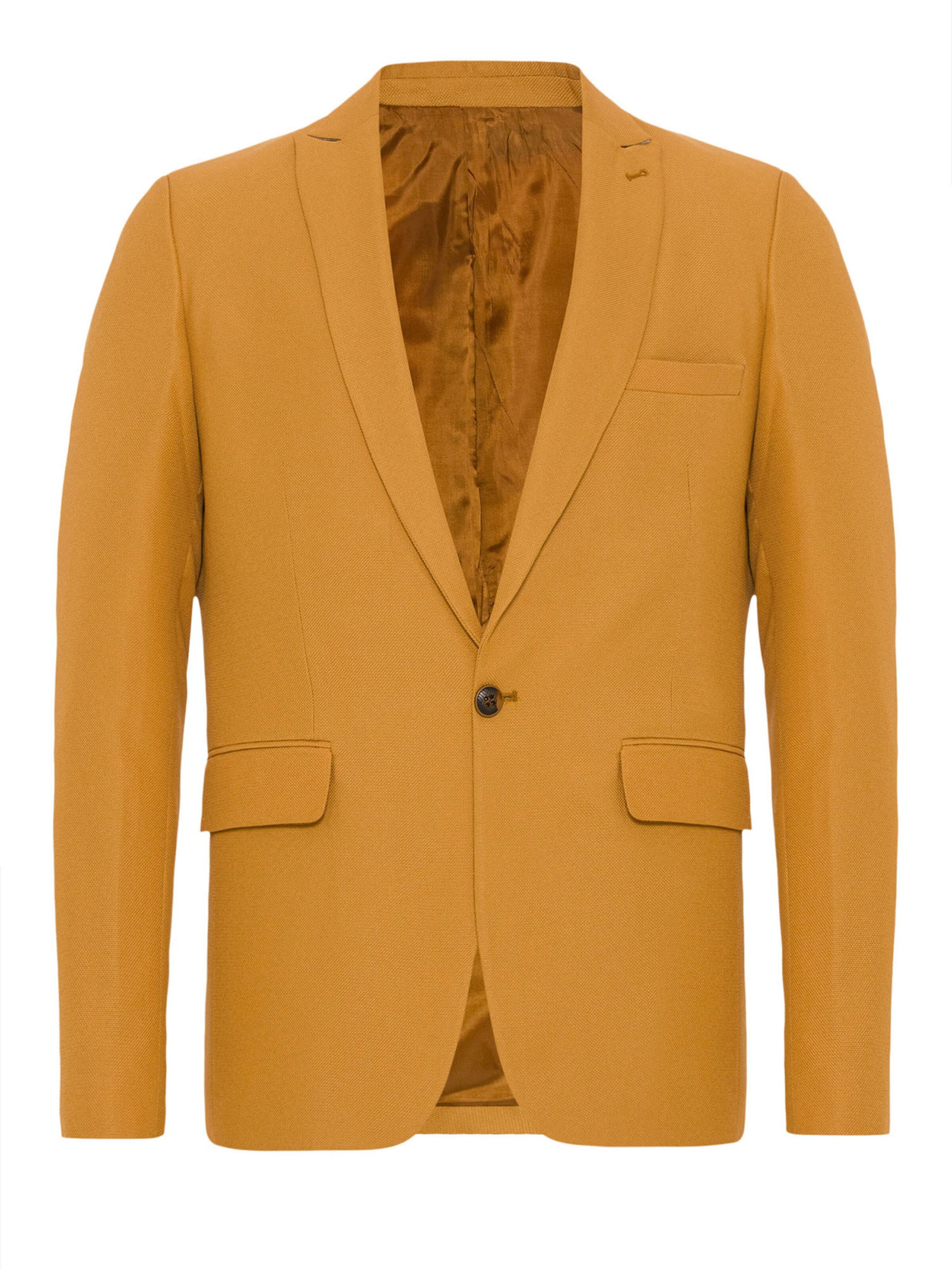 Mustard blazer mens hotsell