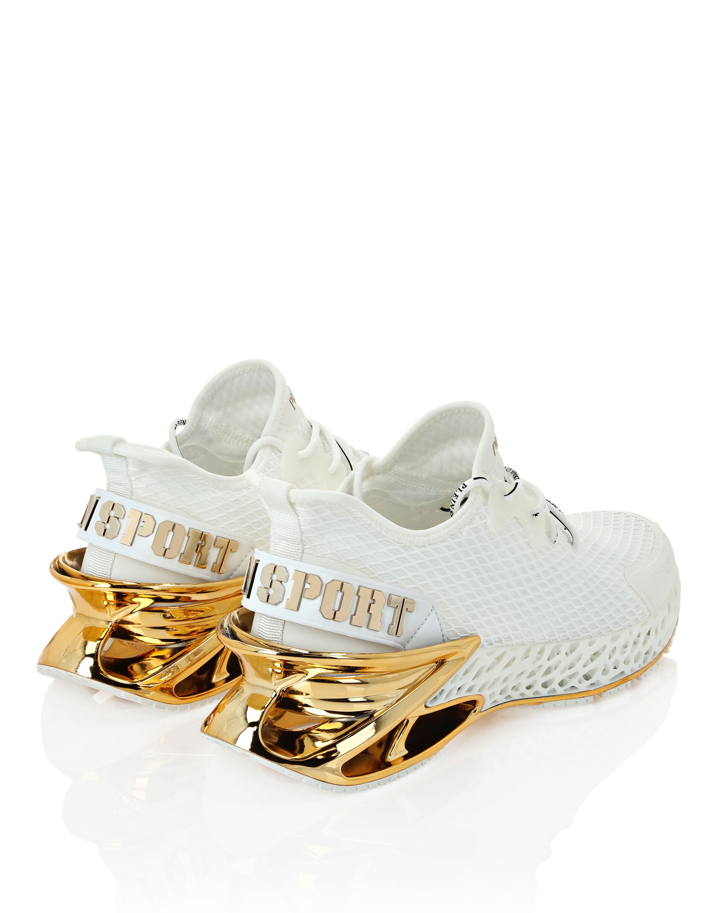 Sneaker bassa 'Thunder Force Gen X 01' di Plein Sport in bianco