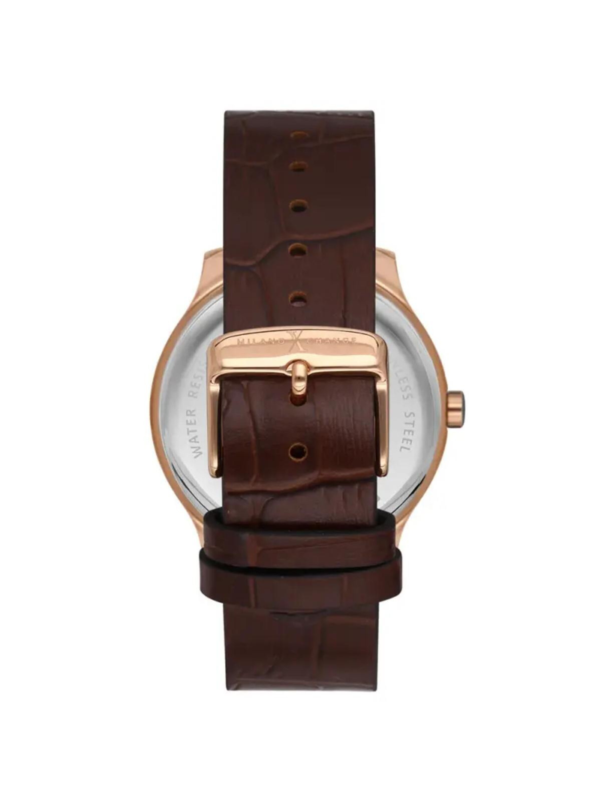 Orologio analogico 'Milano X Change Analog Men Watch MEX3125' di Milano X Change in marrone