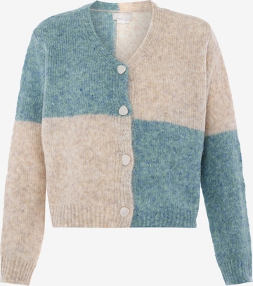 Jalene Knit Cardigan in Beige: front