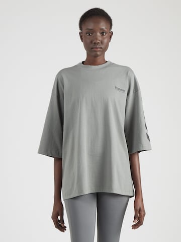 Maglia funzionale 'Willy' di Hummel in grigio: frontale