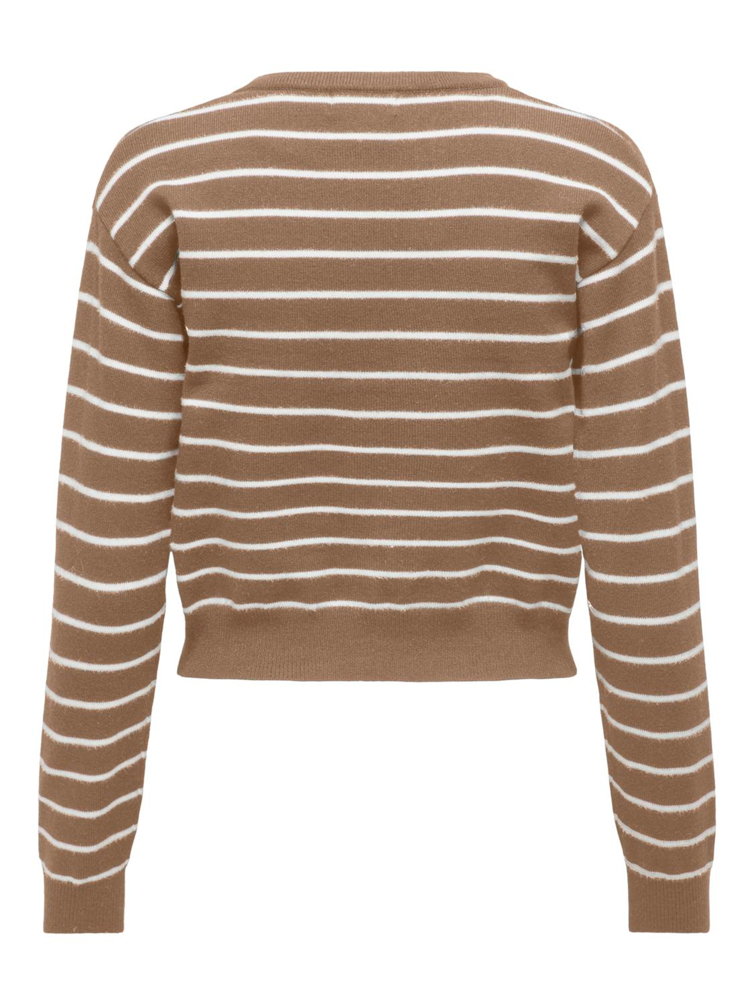 ONLY Strickjacke in Bronze