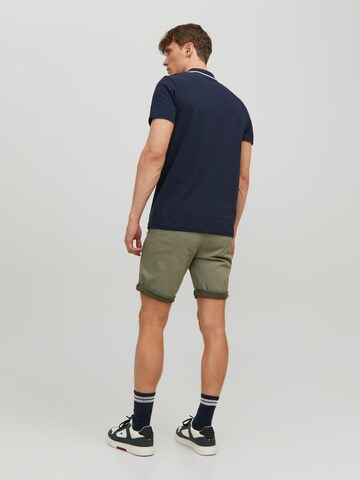 JACK & JONES - Regular Calças chino 'Bowie' em verde