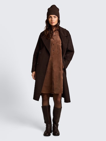 TOM TAILOR Shirt dress in Brown