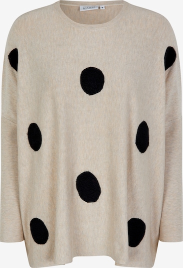 Masai Pullover i overstørrelse 'MaFanasi' i beige / sort, Produktvisning