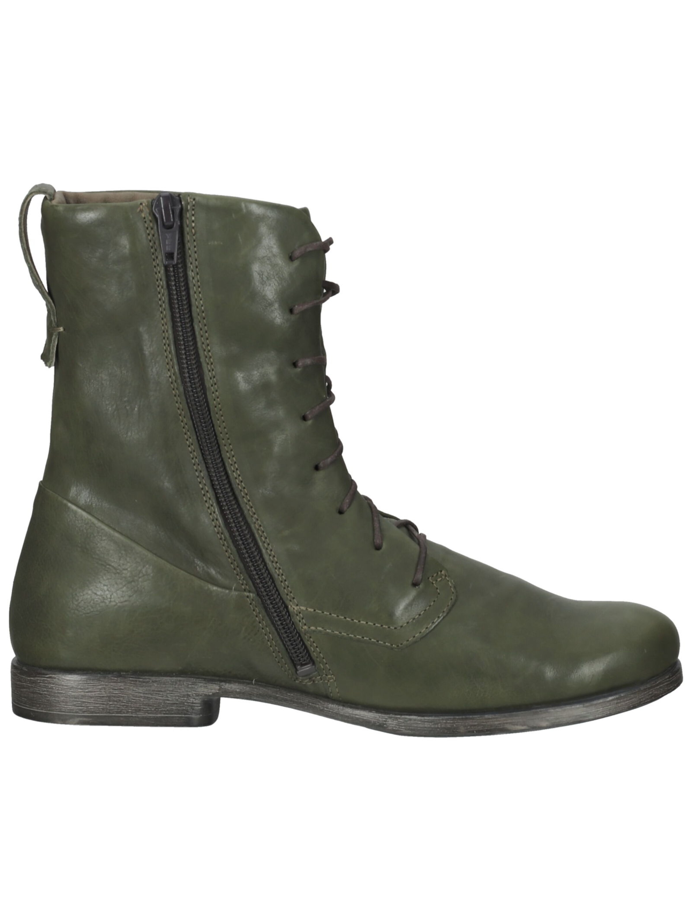 Bottines à lacets THINK! en vert