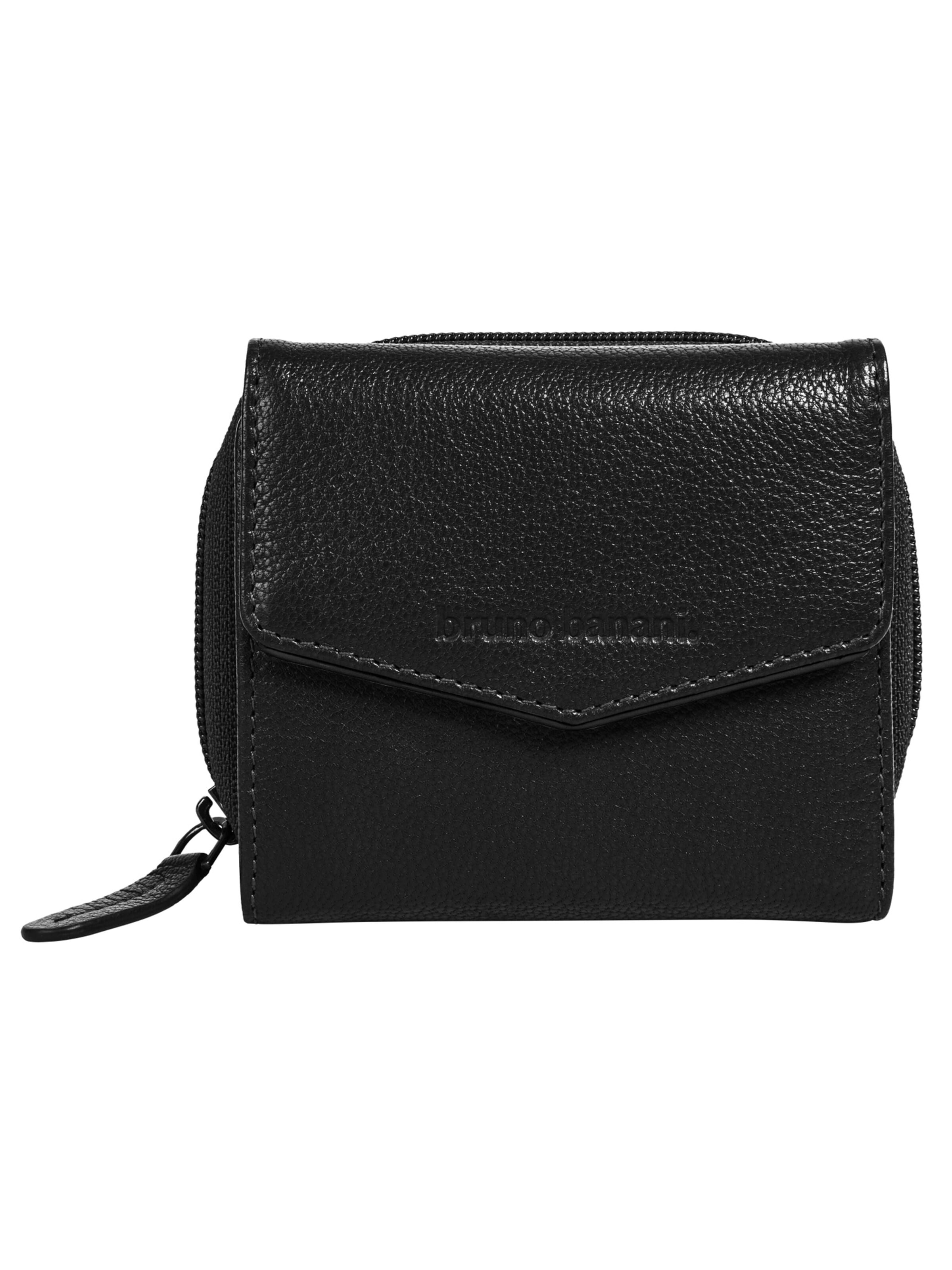 Bruno Banani Portemonnaie‌‌‌‌‌‌‌ in Schwarz: Vorderseite