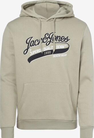 JACK & JONES كنزة رياضية بلون أخضر: الأمام