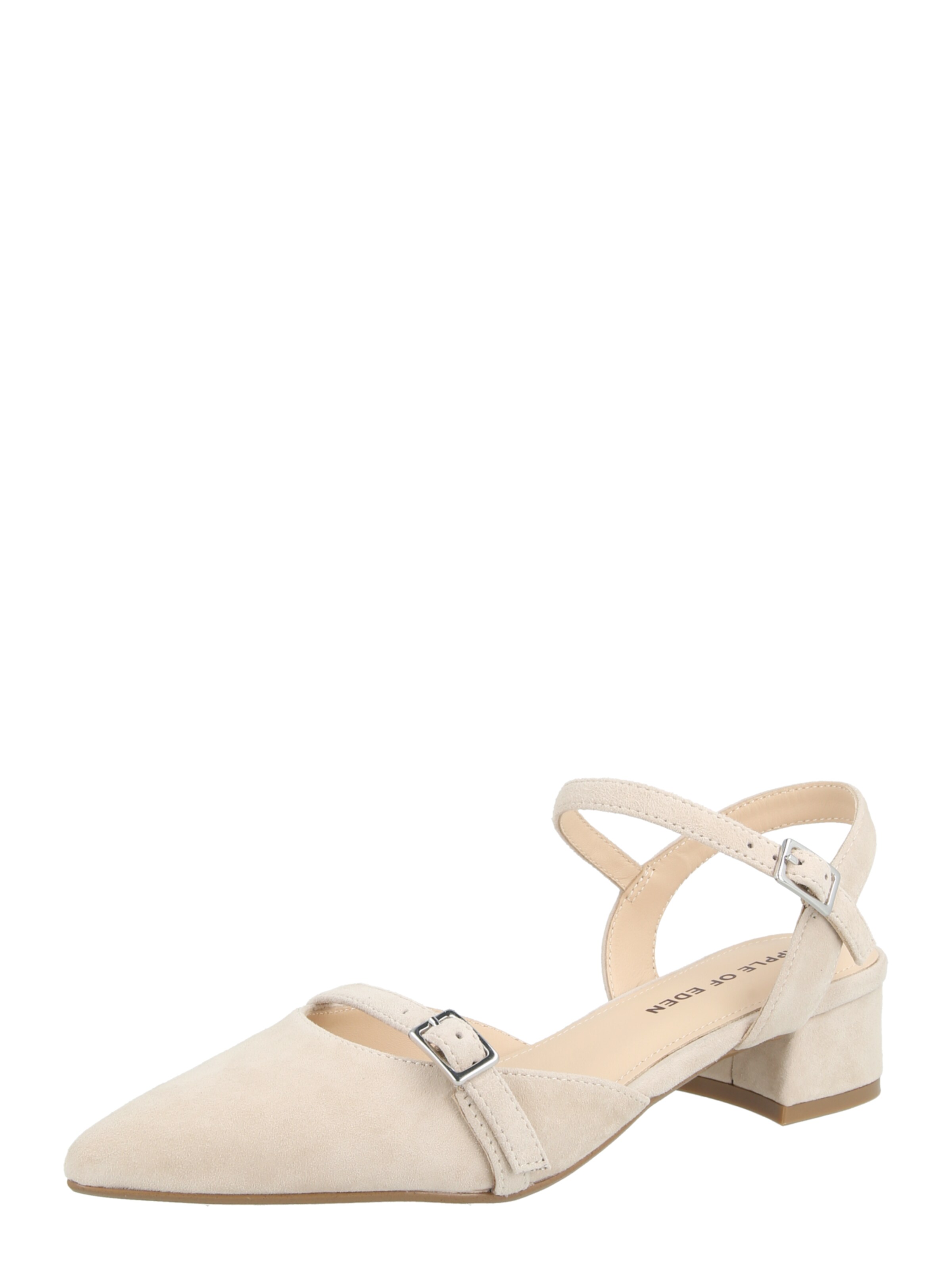 Escarpins à bride arrière 'Ellis 68' Apple of Eden en beige : devant