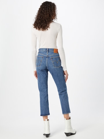 LEVI'S ® Regular Jeans '501 Crop' in Blauw