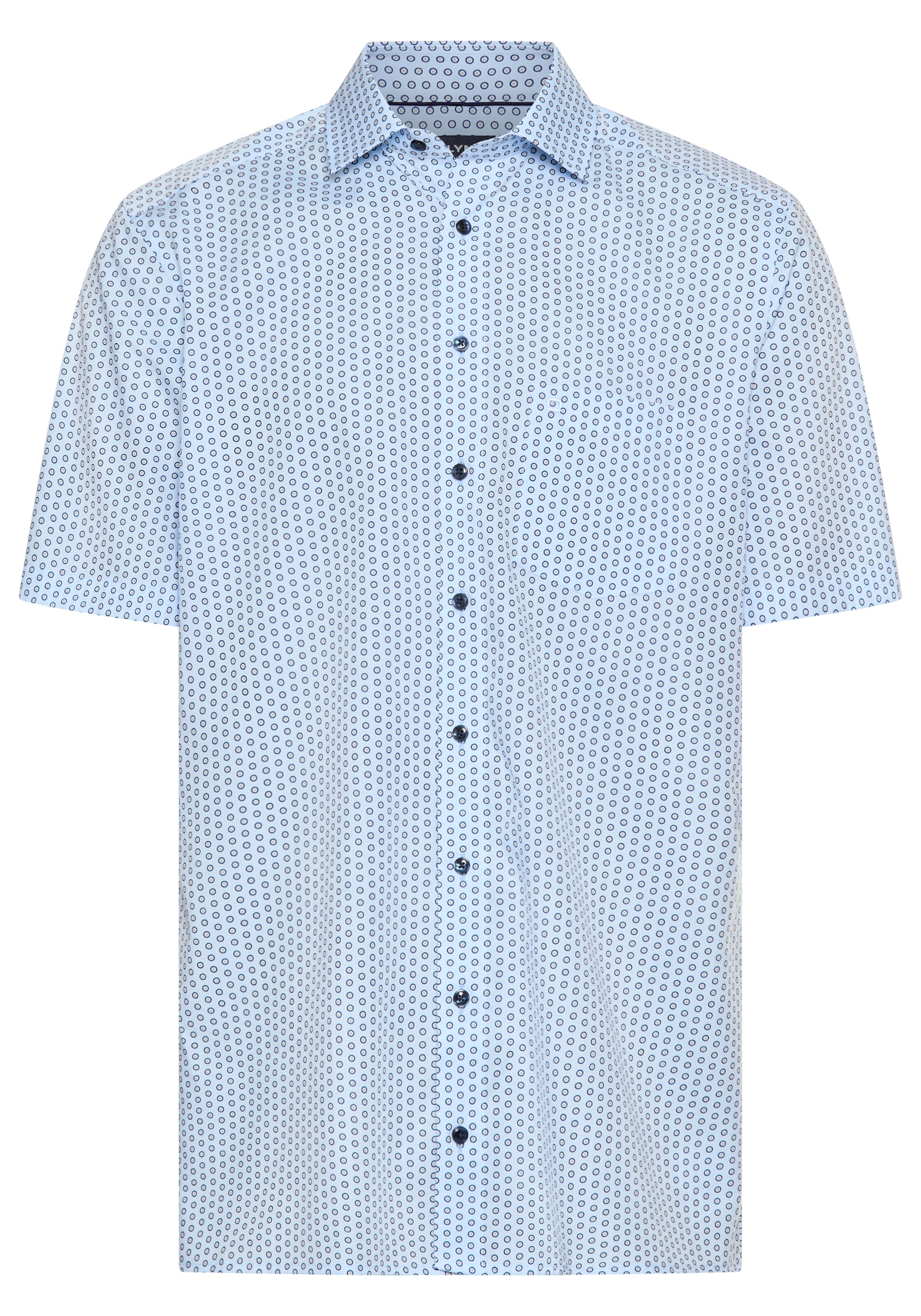 OLYMP Regular Fit Hemd in Blau: Vorderseite