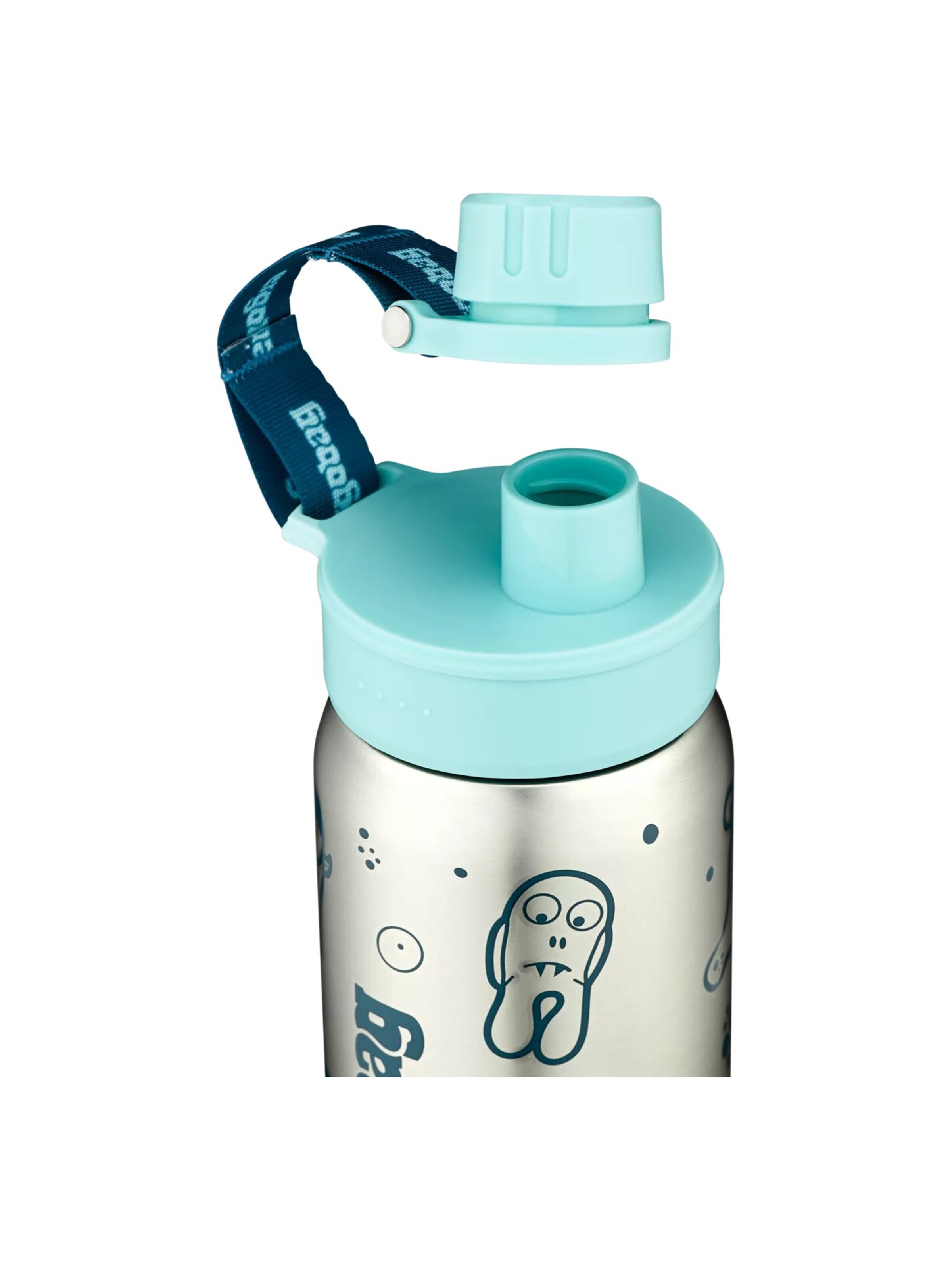 ergobag Drinking Bottle 'Trinkflasche Edelstahl Trinkflasche' in Green