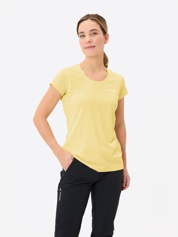 VAUDE Performance shirt 'Ossola' in Yellow