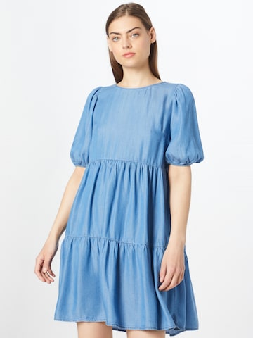 Robe TOM TAILOR DENIM en bleu : devant