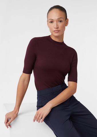 Pull-over COMMA en rouge : devant