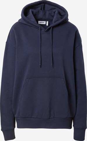 WEEKDAY Sweatshirt 'Alisa' in Blauw: voorkant