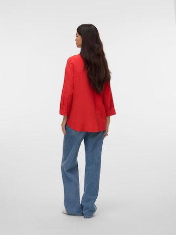 VERO MODA Bluse 'LINN' i rød