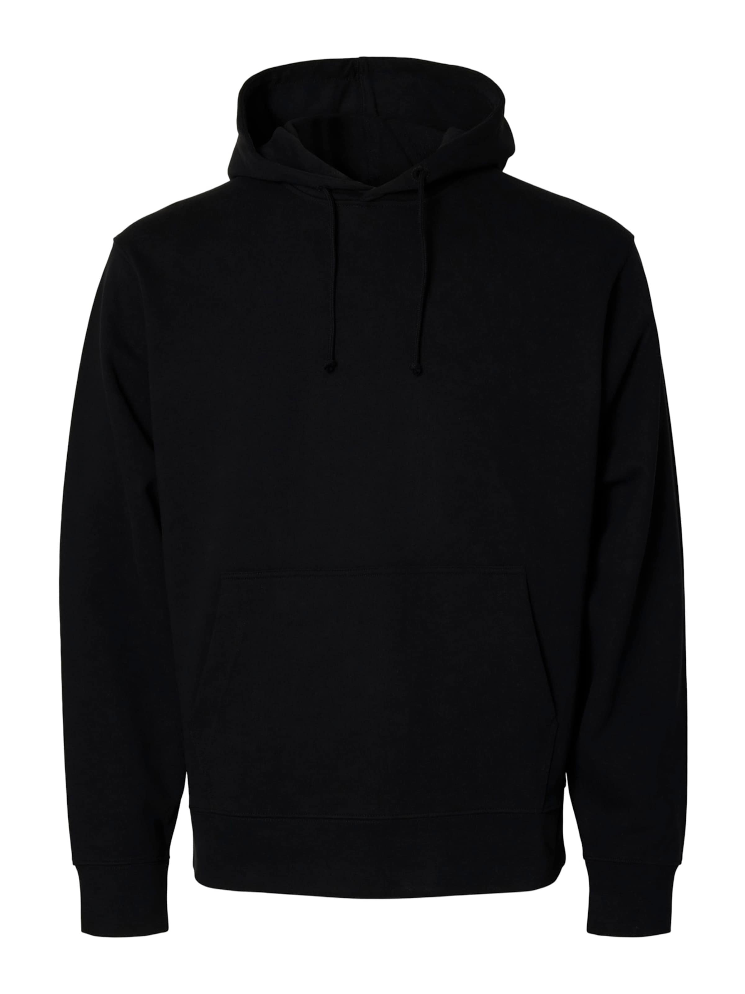 SELECTED Sweatshirt in Black: front
