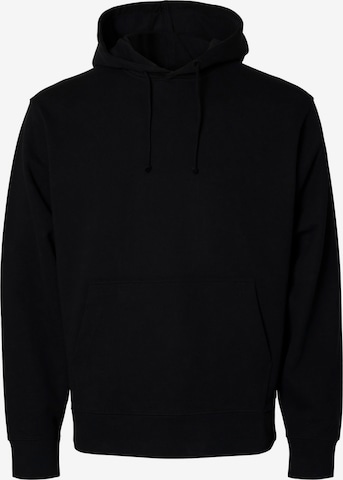 SELECTED Sweatshirt in Zwart: voorkant
