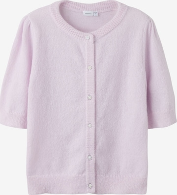 NAME IT - Cárdigan en lila: frente