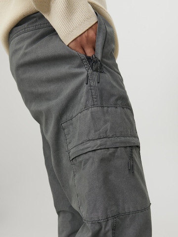 JACK & JONES Regular Cargo Pants 'Kane Brock ' in Grey