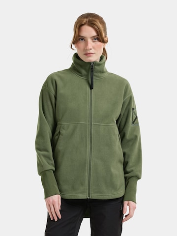 Didriksons Athletic fleece jacket 'RONJA' in Green: front