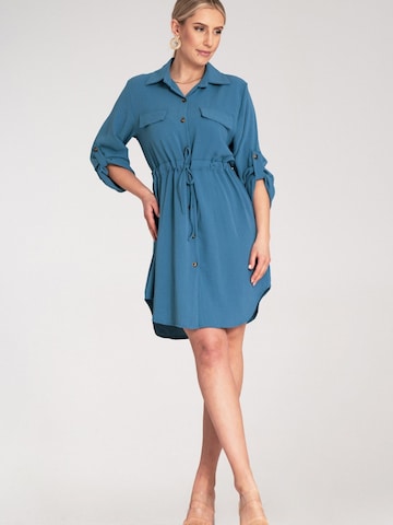 Figl Shirt dress 'M1131' in Blue