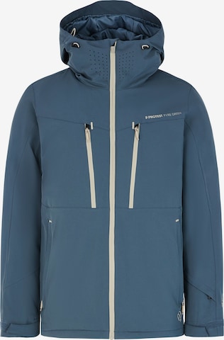 PROTEST Sportjacke 'PRTTIMOTHY' in Blau: Vorderseite