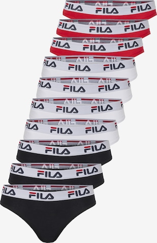 FILA Panty in Red: front