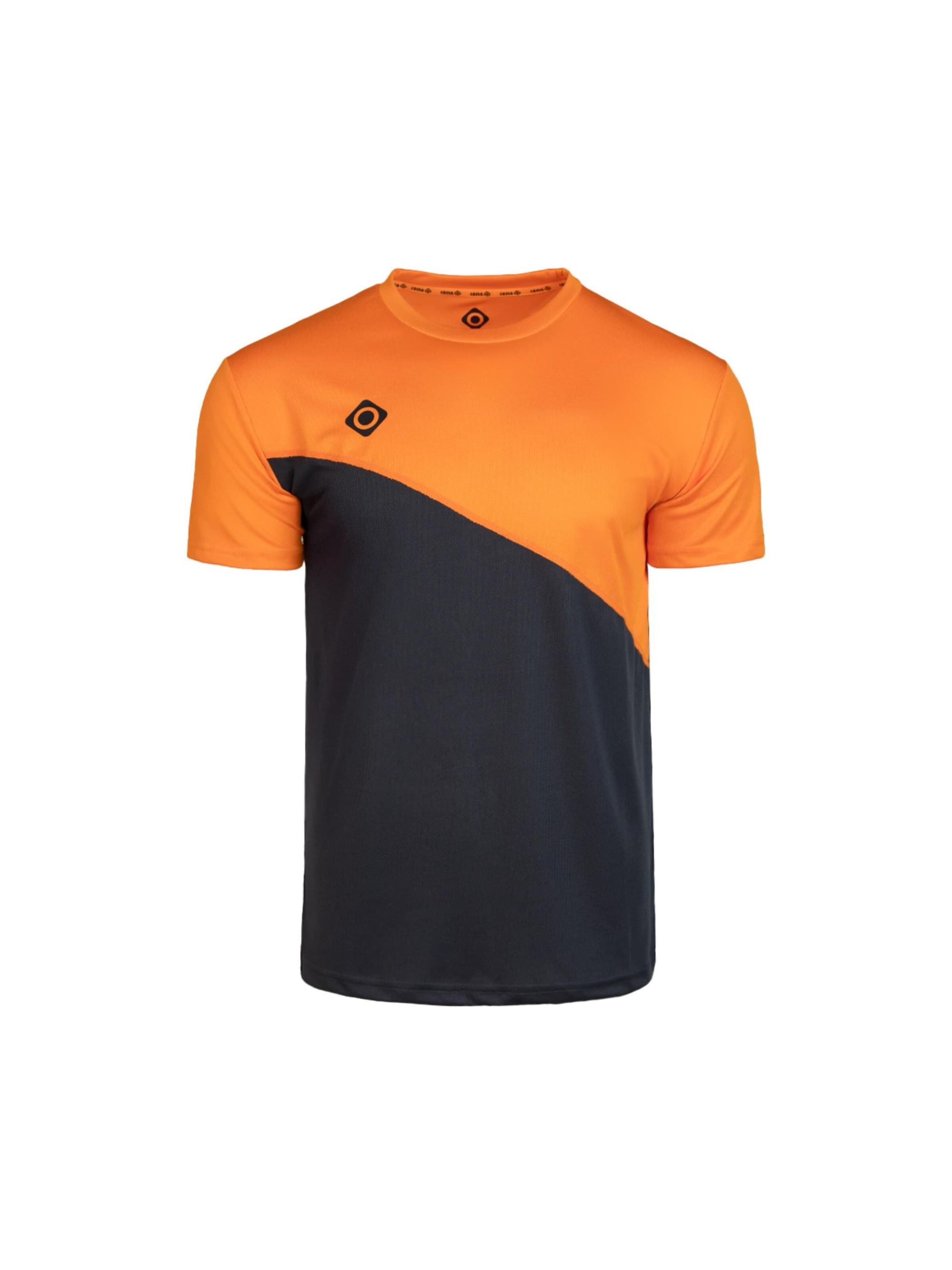 T-Shirt Izas en orange : devant