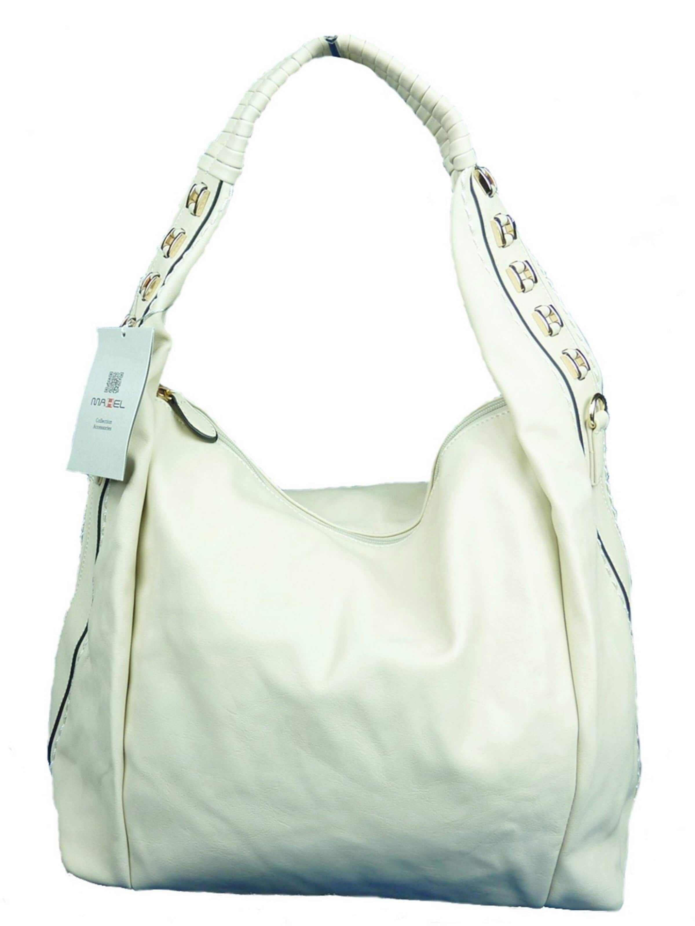 Kumixi Shopper in Beige: front