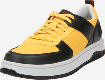 HUGO Sneaker low 'Kilian' i gul: forside