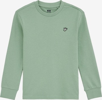 WE Fashion Sweatshirt in Green: front