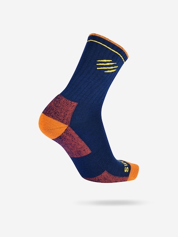 SWORTS Athletic Socks 'Merino Run Socks' in Blue